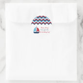 Mutterkuchen-Topper/Sticker Runder Aufkleber (Tasche)