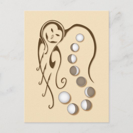 Mutterkugel: Sister Moon Postcard Postkarte (Vorderseite)