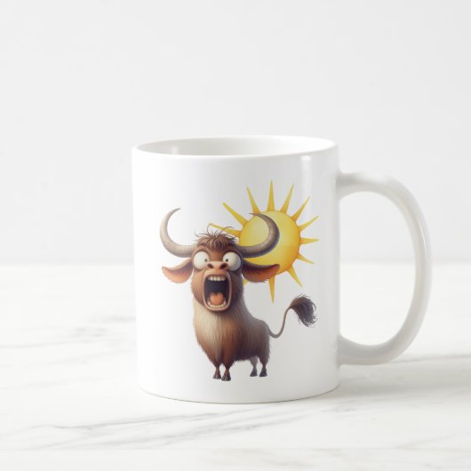 Mutterkuh - Hey, weck auf! Kaffeetasse (Rechts)