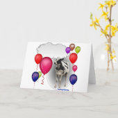 Mutterkuh Karte (Gelbe Blume)