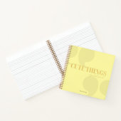 Mutterkuh: Niedliche Dinge, die mein Kind gesagt h Notizblock (Innenseite)