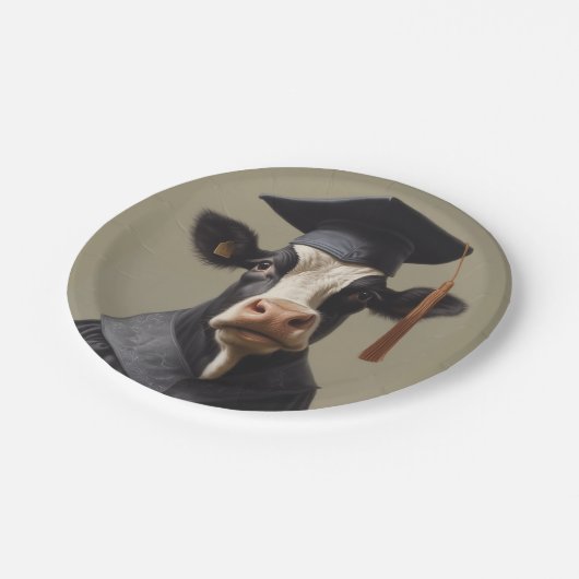 Mutterkuh Pappteller (Schrägansicht)