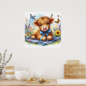 Mutterkühe 7 poster (Küche)