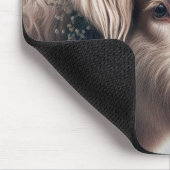 Mutterkühe im Gipskraut Mousepad (Ecke)