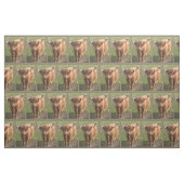 Mutterkühe Stoff (Fat Quarter (45,7 x 55,9 cm))