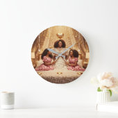 Mutterkummer C Große Wanduhr (Zuhause)