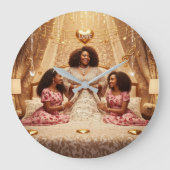 Mutterkummer C Große Wanduhr (Vorderseite)