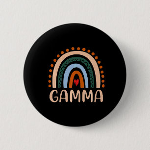 Mutterkunde   Gamma Rainbow Grandma Niedliche Gebu Button