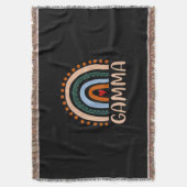 Mutterkunde | Gamma Rainbow Grandma Niedliche Gebu Decke (Vorderseite Vertikal)