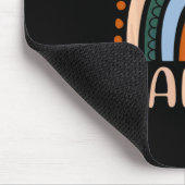 Mutterkunde | Gamma Rainbow Grandma Niedliche Gebu Mousepad (Ecke)