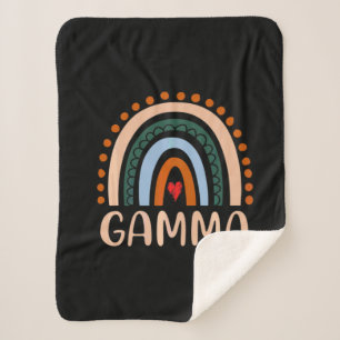 Mutterkunde Gamma Rainbow Grandma Niedliche Gebu Sherpadecke