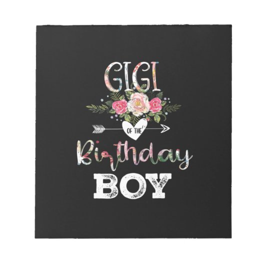 Mutterkunde | Gigi eines Geburtstags Notizblock (Vorderseite)