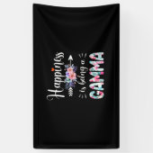 Mutterkunde | Glück ist ein Geburtstag von Gamma Banner (Vertikal)