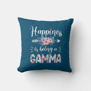 Mutterkunde Glück ist ein Geburtstag von Gamma Kissen