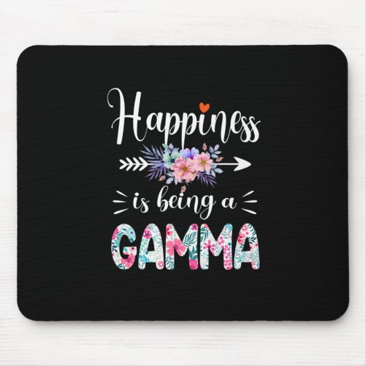 Mutterkunde | Glück ist ein Geburtstag von Gamma Mousepad (Vorne)