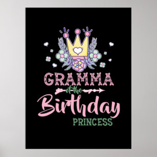 Mutterkunde   Gramma der Geburtstagsprinzessin Wei Poster