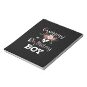 Mutterkunde | Grammy eines Geburtstags Notizblock (Rotiert)