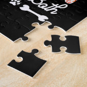 Mutterkunde | Mama und Hund Mama Geburtstag Puzzle (Seite)