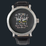 Mutterkunde | Mein Name ist Nana Birthday Armbanduhr<br><div class="desc">Mutterkunde | Mein Name ist Nana Birthday</div>