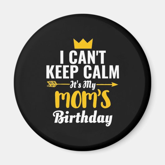 Mutterkunde | Meine Mamas zum Geburtstag Magnet (Vorne)
