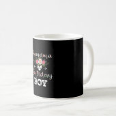 Mutterkunde | Oma eines Geburtstags Kaffeetasse (VorderseiteRechts)