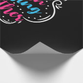 Mutterkunst du bist Phantastische Mutter Geschenkpapier (Ecke)