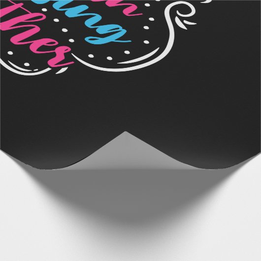 Mutterkunst du bist Phantastische Mutter Geschenkpapier (Ecke)