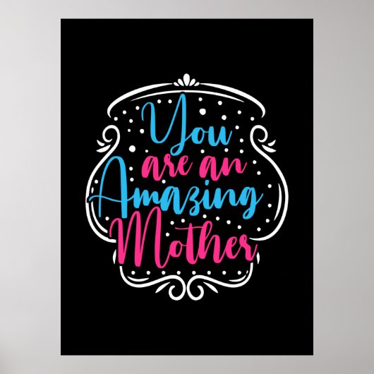 Mutterkunst du bist Phantastische Mutter Poster (Vorne)