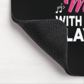 Mutterkunst ist eine gute Mama Mousepad (Ecke)