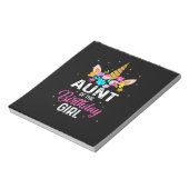 Mutterkunsttante des Geburtstagskäfers Notizblock (Rotiert)