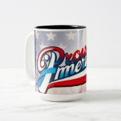 Mutterland Zweifarbige Tasse (Vorderseite Links)