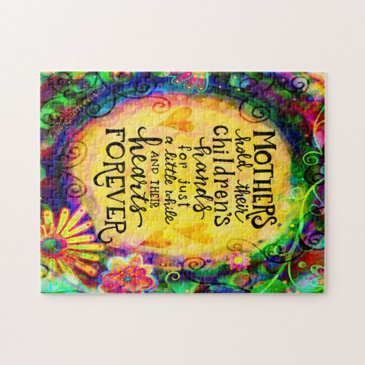 Mutterleib für immer puzzle (Horizontal)