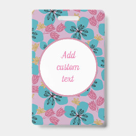 Mütterliche Blumenmutter Ausweis