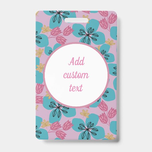 Mütterliche Blumenmutter Ausweis (Front)