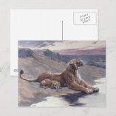 Mütterliche Fürsorge Postkarte (Vorne/Hinten)