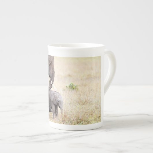 Mutterliche Liebe Porzellantasse (Vorderseite Rechts)