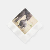 Mutterliche Liebe Serviette (Ecke)