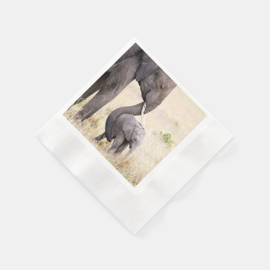 Mutterliche Liebe Serviette (Ecke)