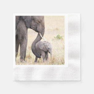 Mutterliche Liebe Serviette