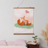 Mütterliche Liebe Wandteppich Mit Holzrahmen (Schlafzimmer)