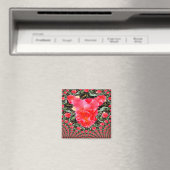 Mutterliche Rose Hören...... Magnet (In Situ (Geschirrspüler))