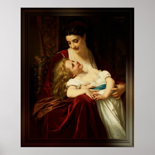Mütterliche Zuneigung von Hugues Merle Poster (Vorne)