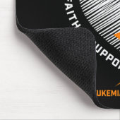 Mutterliebe Erinnerung an Mama Leukämie Bewusstsei Mousepad (Ecke)