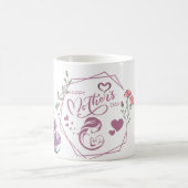 Mutterliebe modernes Design  Kaffeetasse (Mittel)