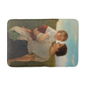 Mutterliebe (Mutter und Tochter lieben) Badematte (Vorderseite)