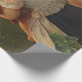 Mutterliebe (Mutter und Tochter lieben) Geschenkpapier (Ecke)