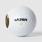 Mutterliebe (Mutter und Tochter lieben) Golfball (Logo)