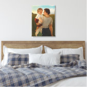 Mutterliebe (Mutter und Tochter lieben) Leinwanddruck (Insitu (Schlafzimmer))