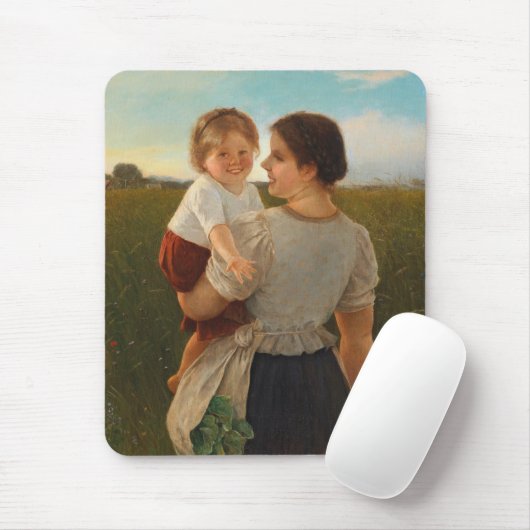 Mutterliebe (Mutter und Tochter lieben) Mousepad (Mit Mouse)