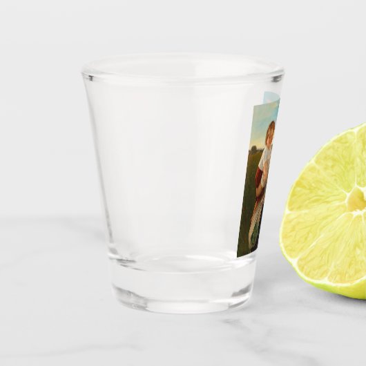 Mutterliebe (Mutter und Tochter lieben) Schnapsglas (Links)